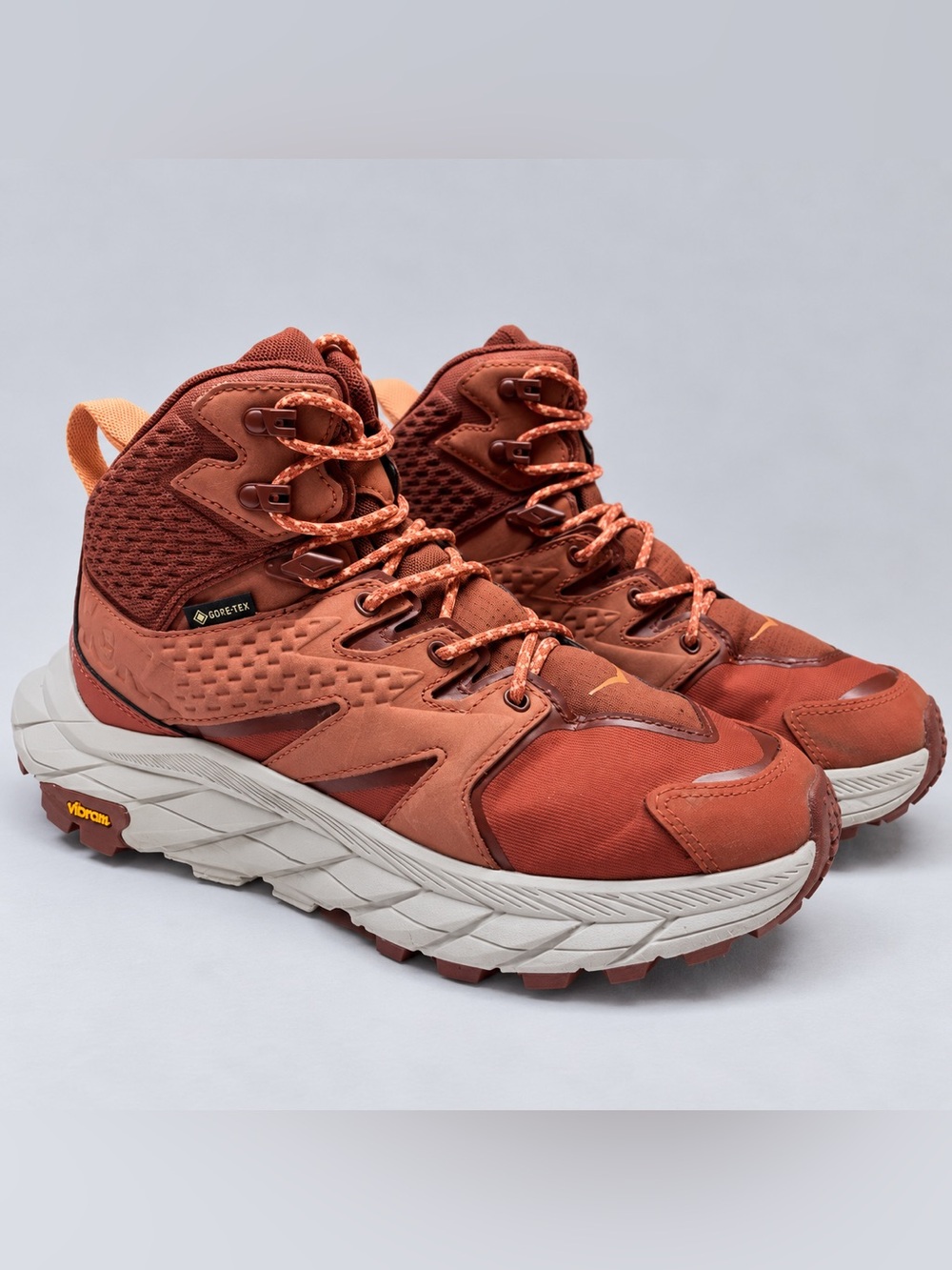 Hoka Anacapa Mid GTX Gore-Tex Vibram Hiking Trail Boots 6.5 Utility Gorpcore
